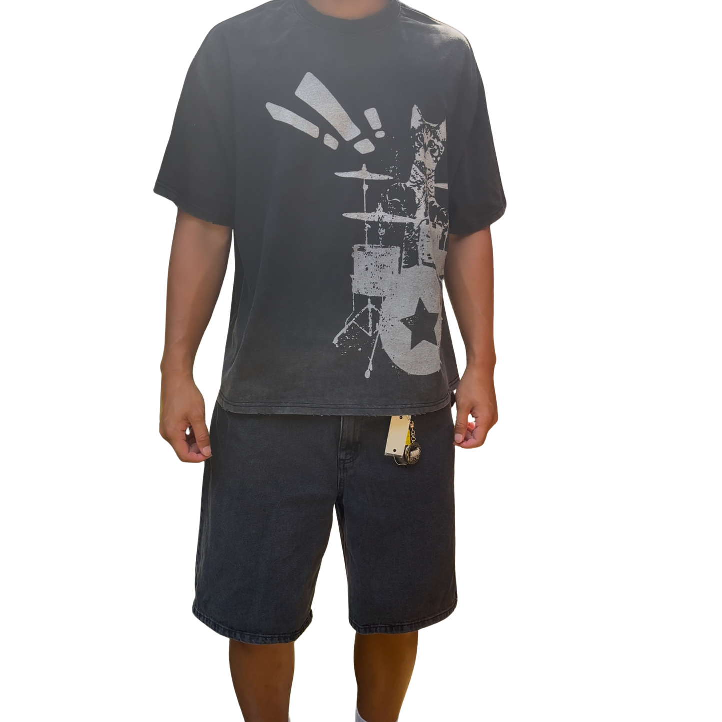 "PURRCUSSION" TEE