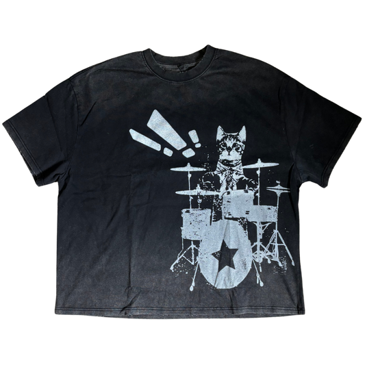"PURRCUSSION" TEE